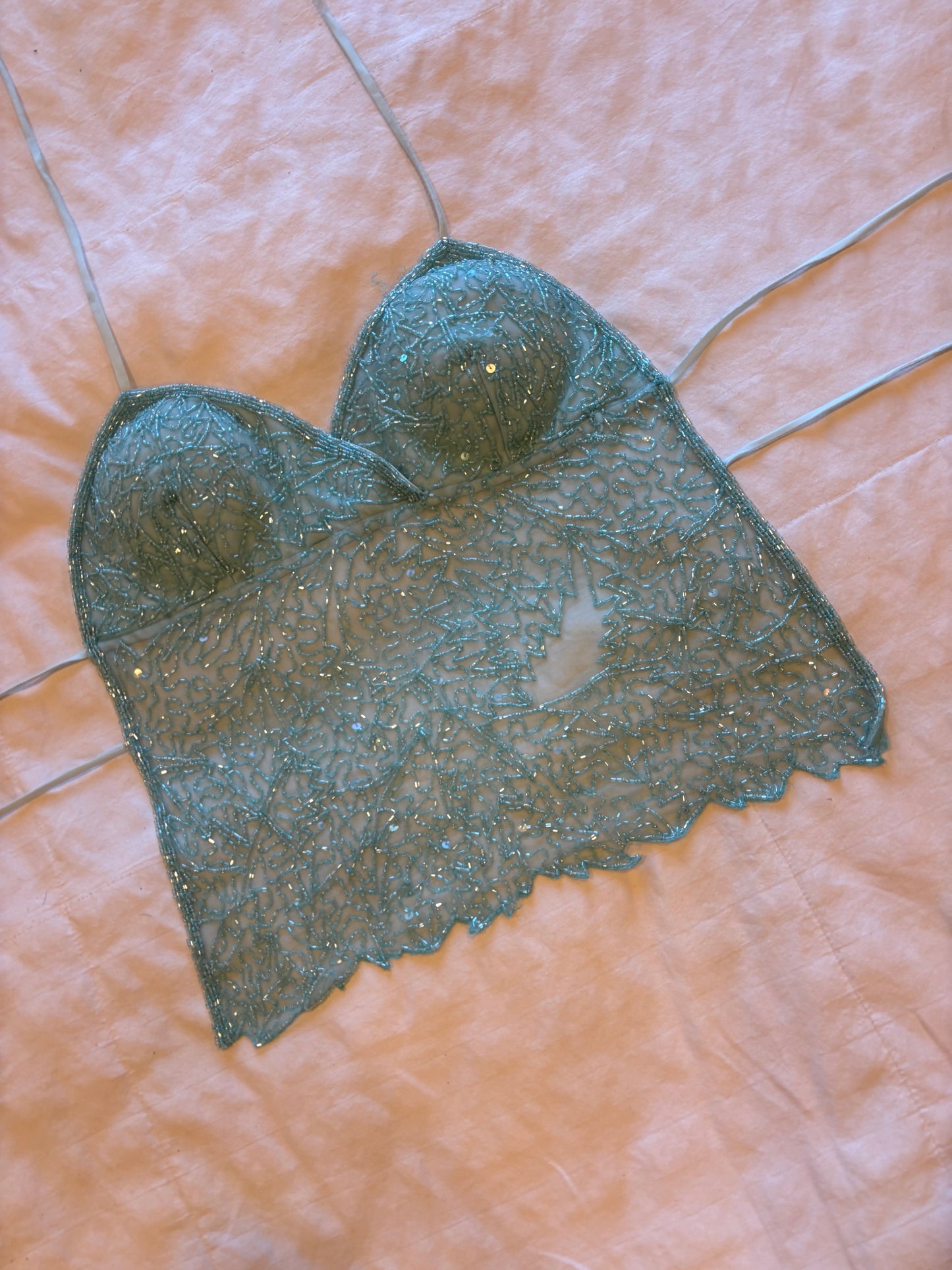 beaded top