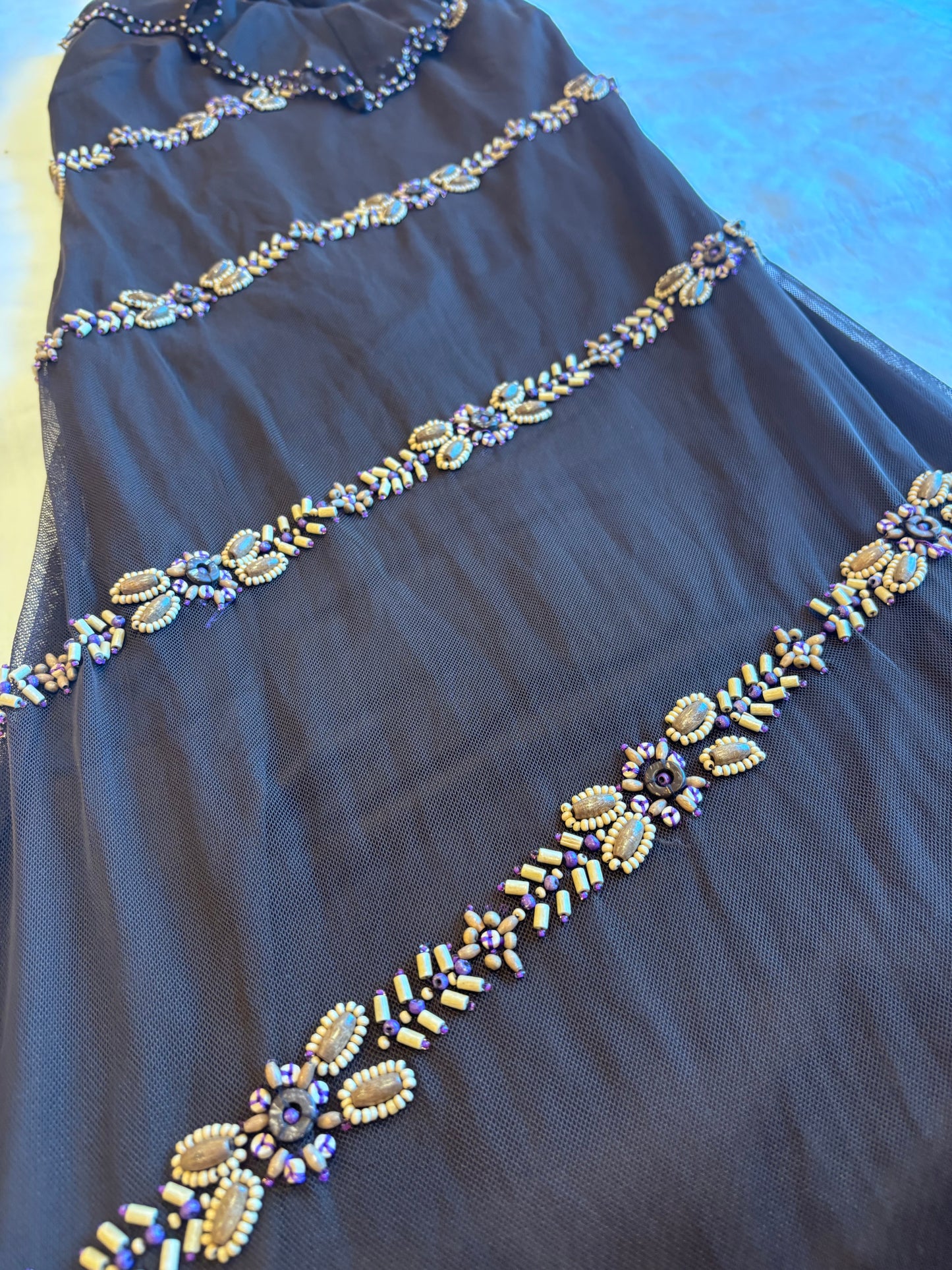 beaded fairy dress