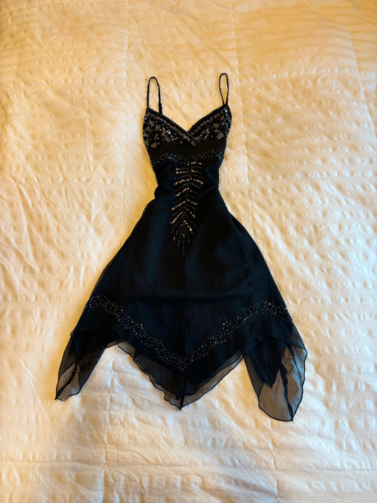 beaded fairy dress
