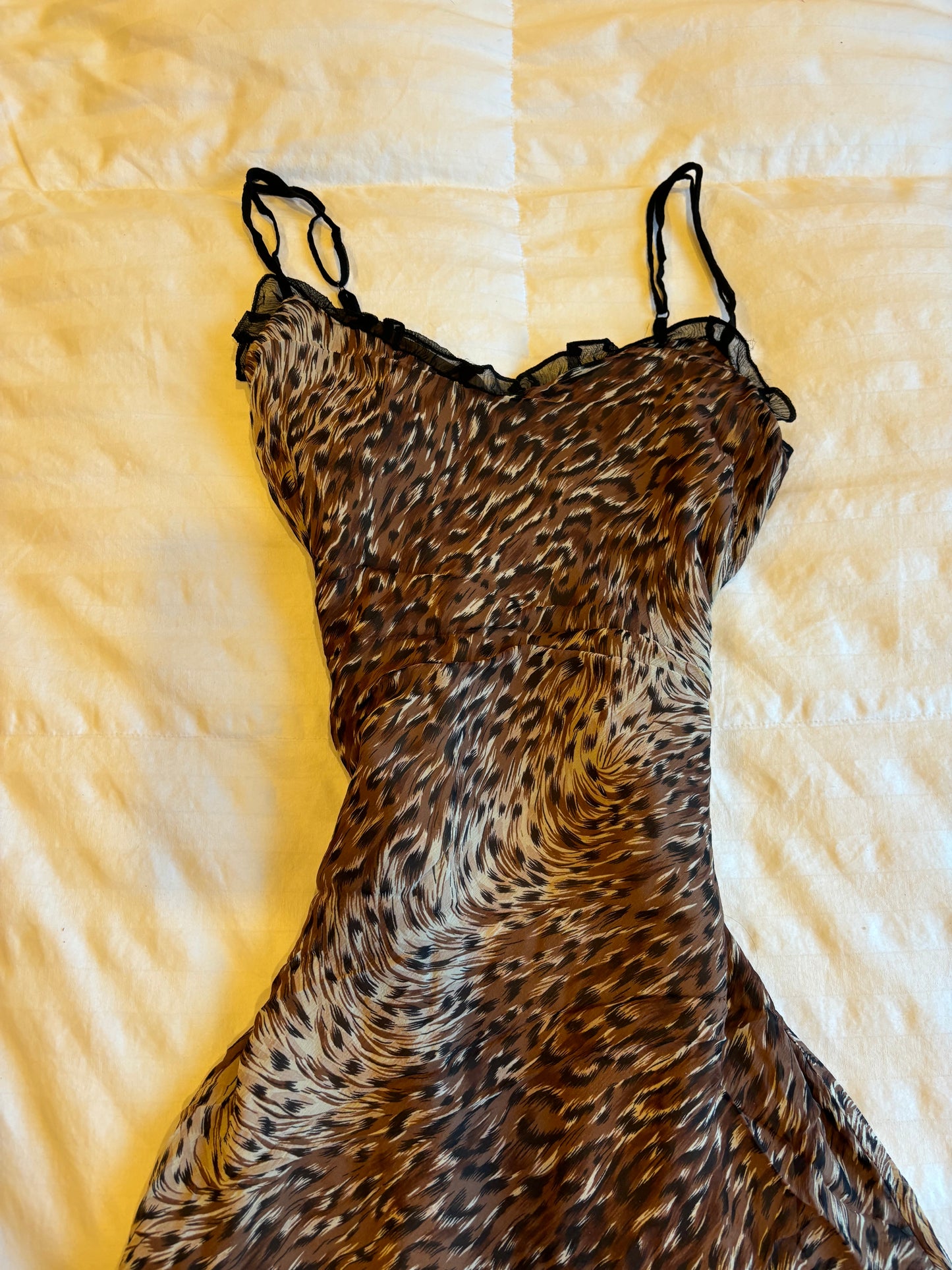 animal print betsy johnson dress