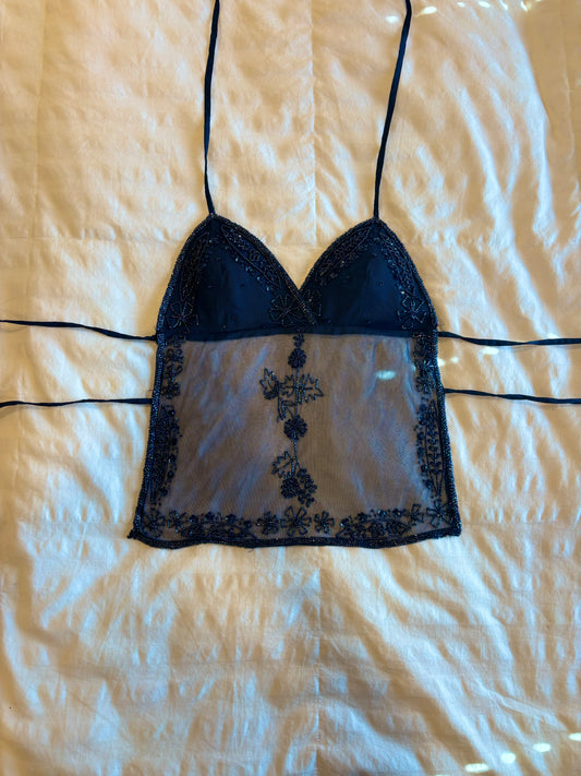 backless beaded top