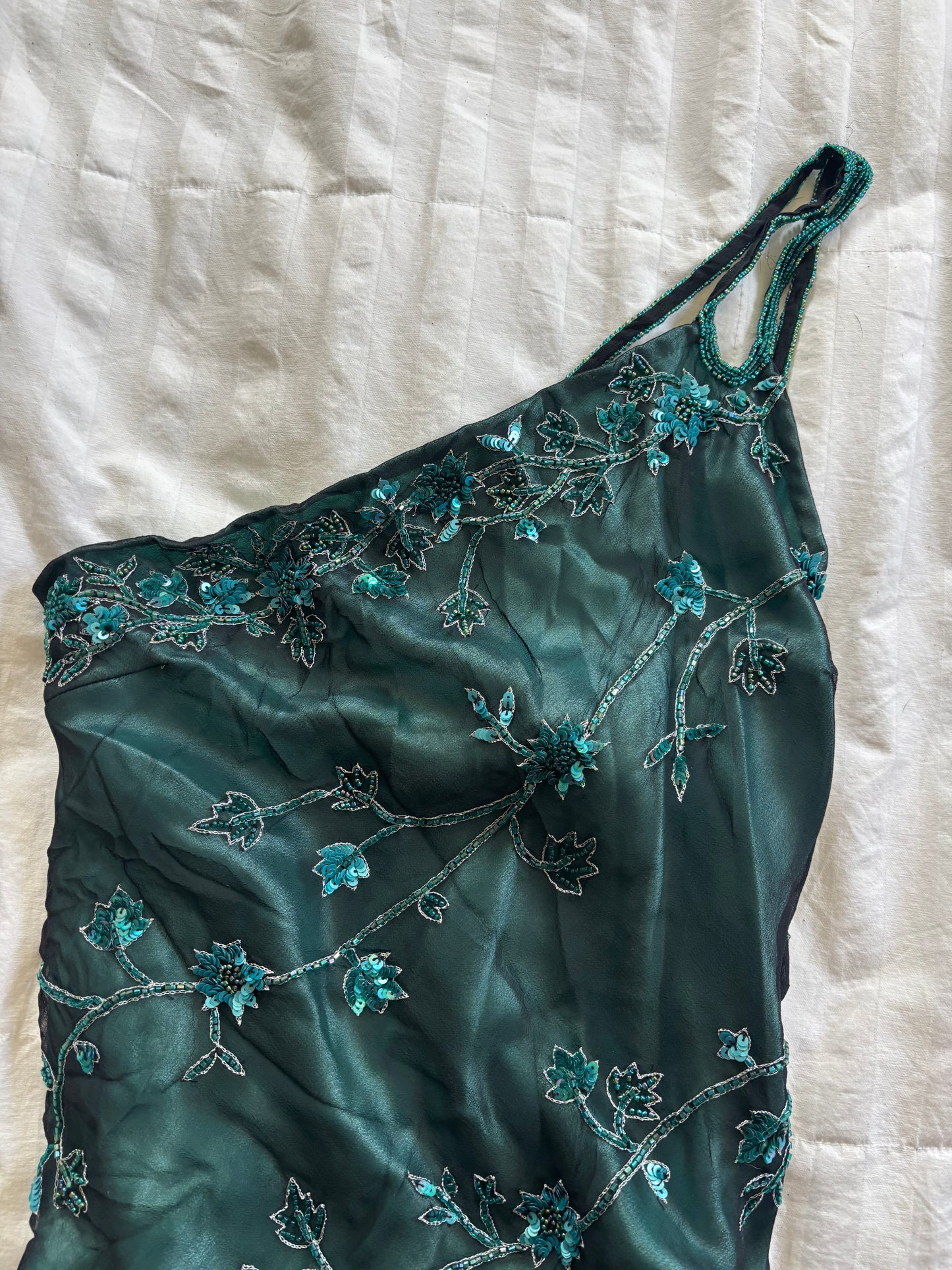 beaded scala dress