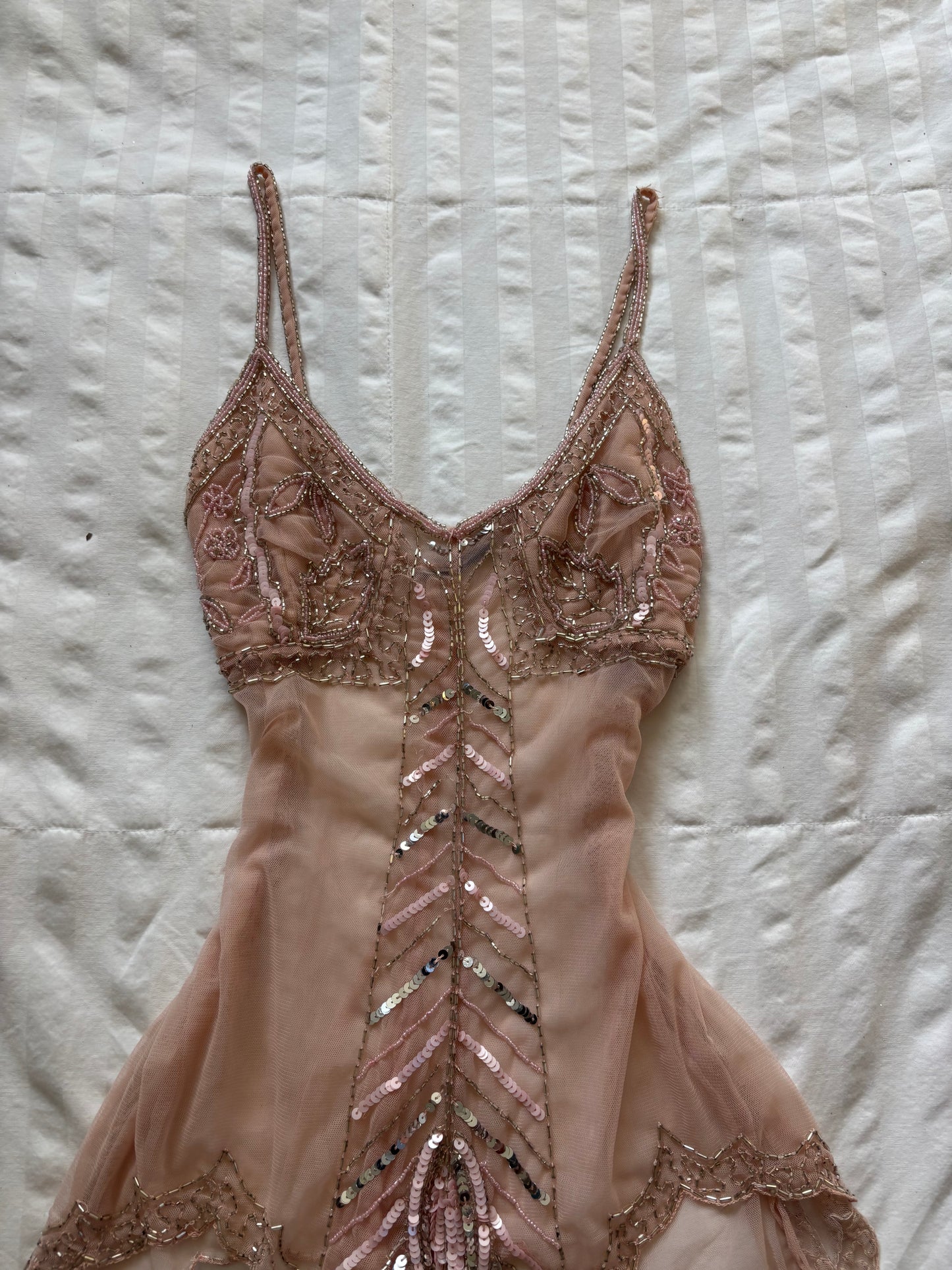 beaded top