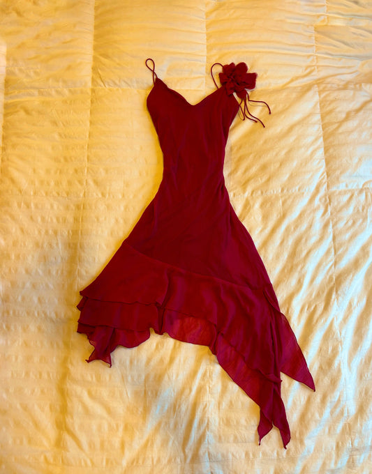 asymmetrical formula dress