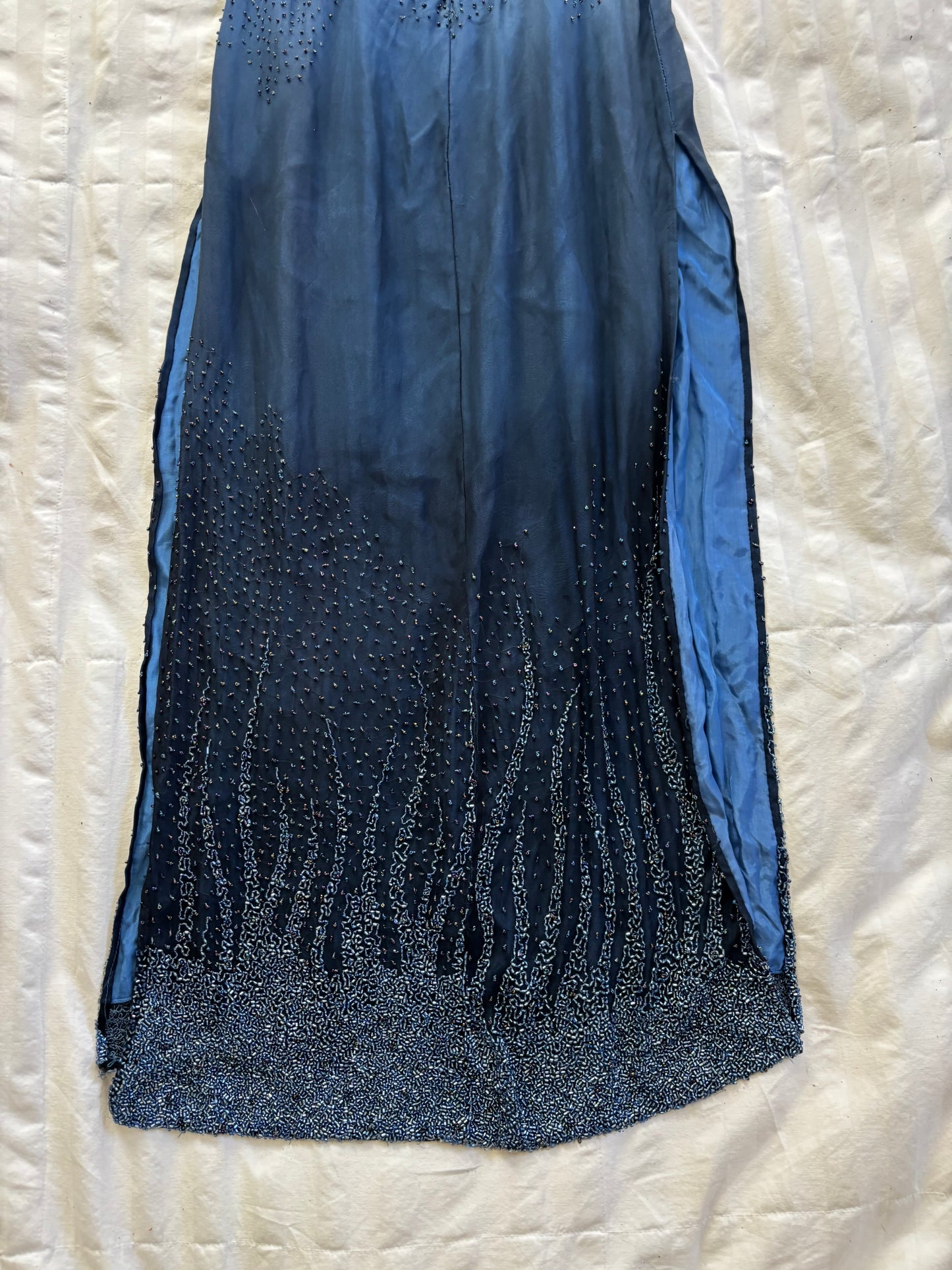 beaded maxi dress