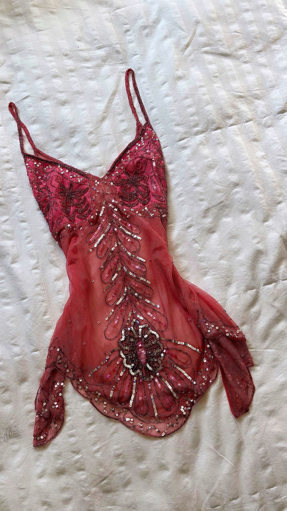 beaded fairy top
