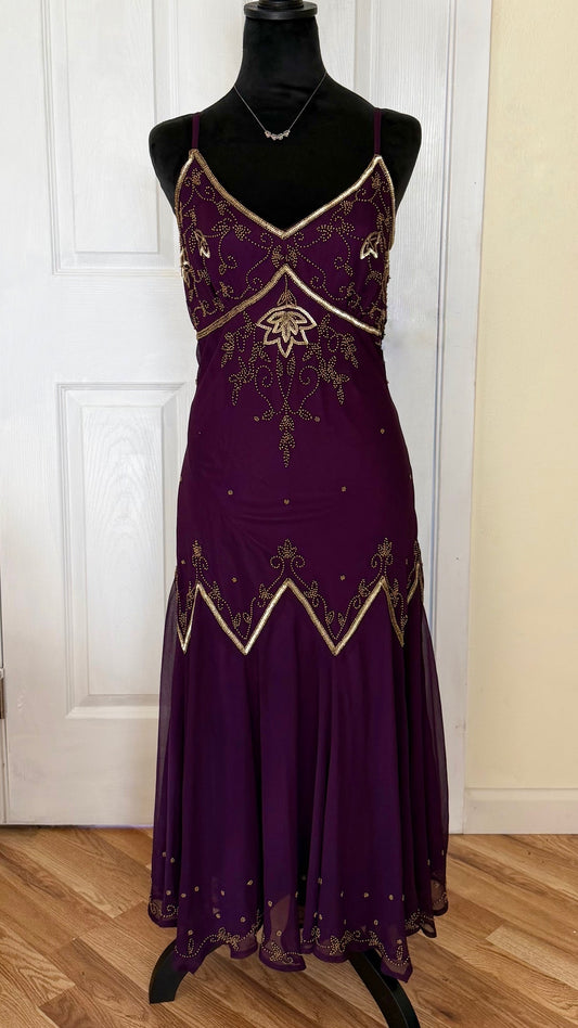beaded dress
