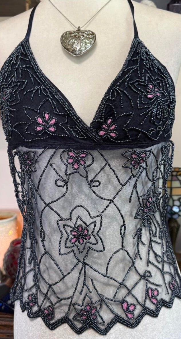 fairy beaded top