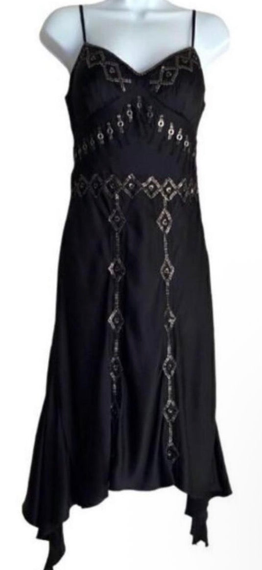 sue wong beaded dress