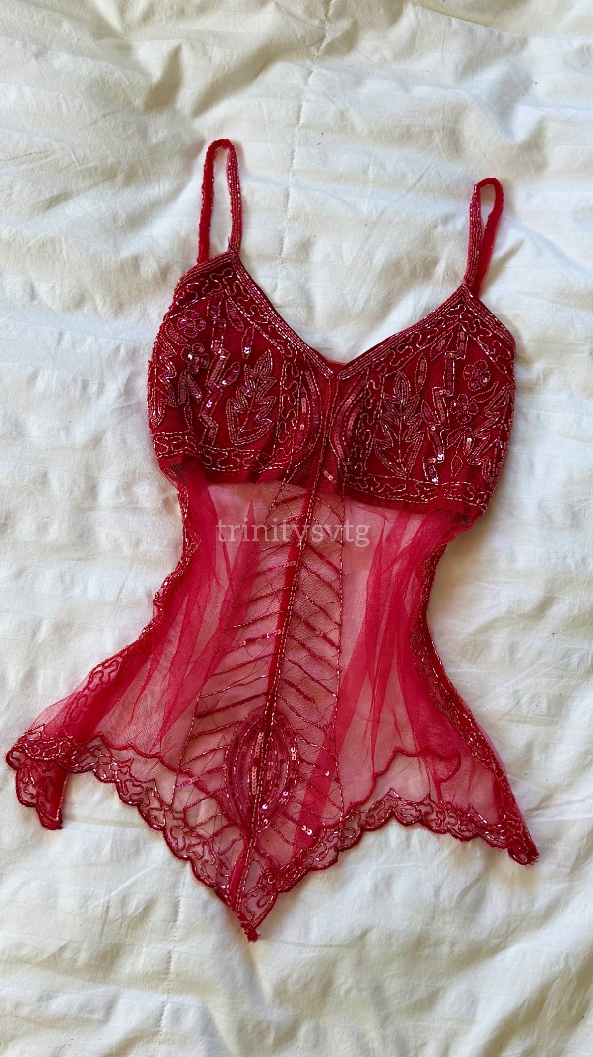 fairy beaded top