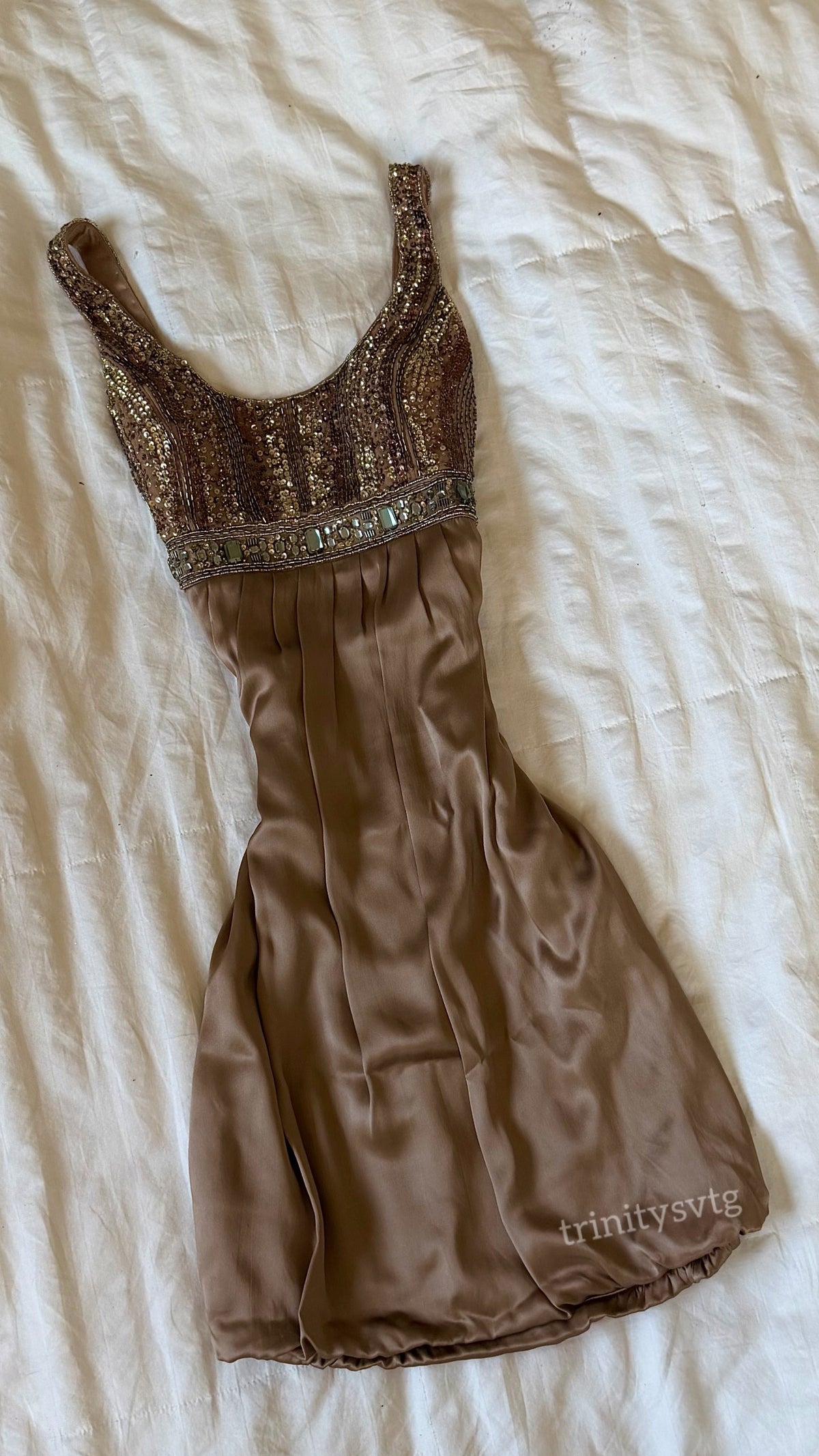 beaded  sue wong dress